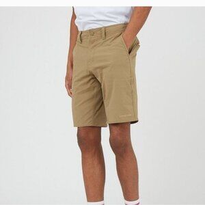 Patagonia Tan Flat Front Shorts Classic Design